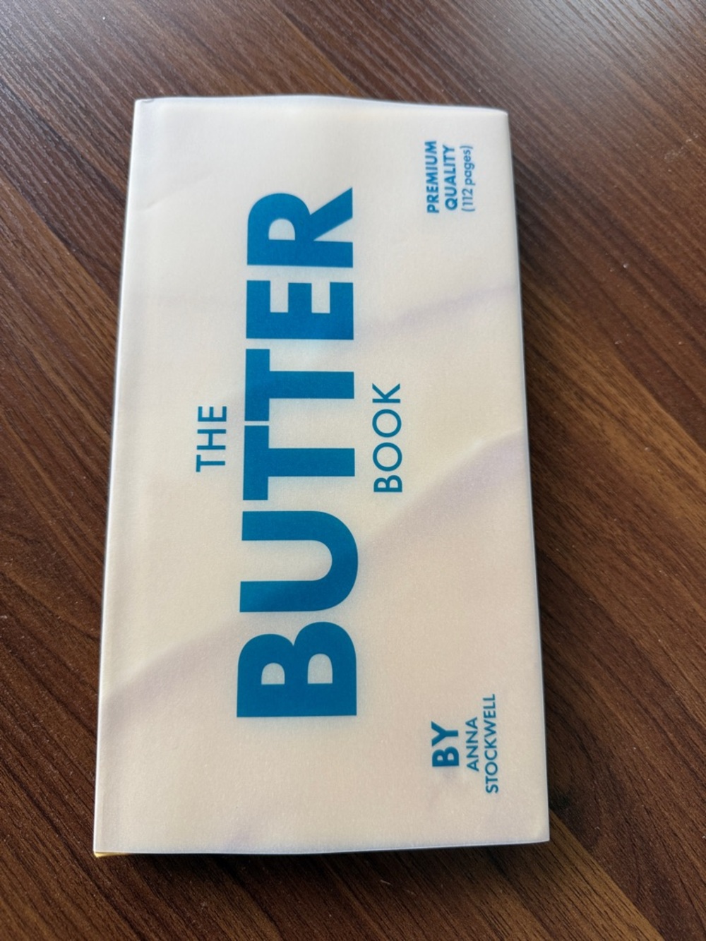 The BUTTER book by Anna Stockwell